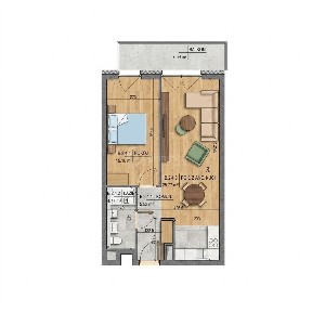 Przestronne 2pok. 51m2| Duża kuchnia|Blisko Malta!