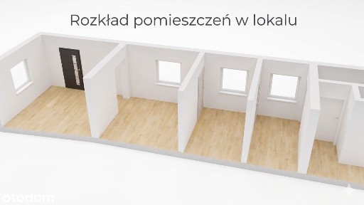 Duże mieszkanie z ogródkiem na parterze w centrum Kościana