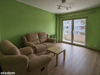 Mieszkanie 46 m² z balkonem i piwnicą - dużo zieleni, duży potencjał
