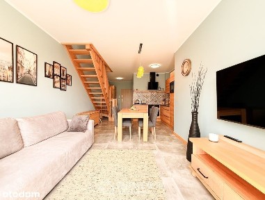 nowoczesny apartament dwupoziomowy