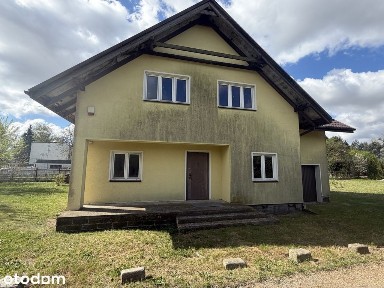 Dom wolnostojący w stanie surowym zamkniętym, 7pok
