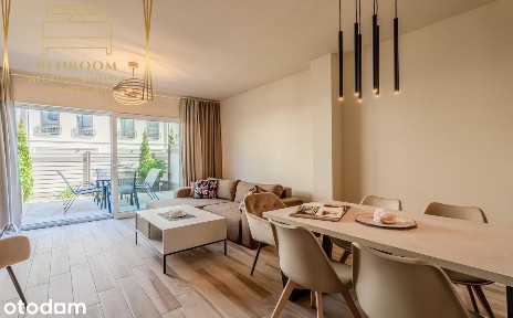 Apartament z ogródkiem 3 piętrowy przy plaży w Rewalu nad morzem