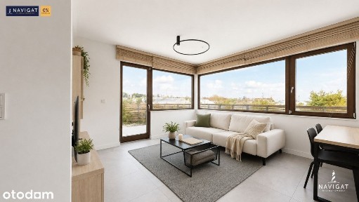 Dwupoziomowy apartament z ogrodem w Mechelinkach