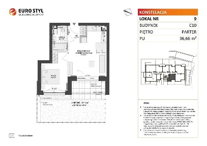 2-pokojowe mieszkanie 37m2 + balkon