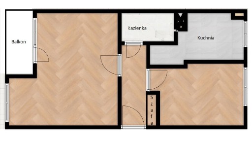 ul. Niepodległości, mieszkanie po remoncie 44m2+balkon+9m2 piwnica