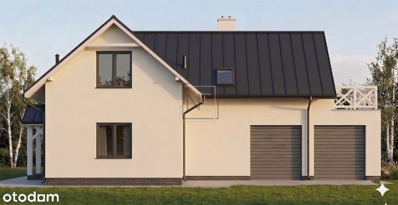 Komfortowy dom o pow. 153 m2 w budowie.Zielonka