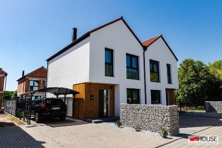Nowoczesny dom w zabudowie bliźniaczej-PIERWSZY NAJEM-KLIMATYZACJA