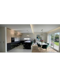 NOWOCZESNY BLIŹNIAK 124,73 m² | DZIAŁKA 305 m² | DOBRA SZCZECIŃSKA