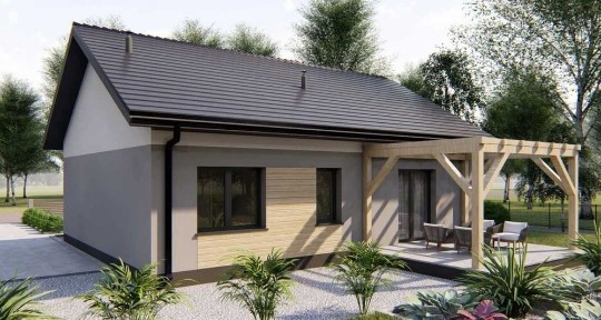 Nowy dom ul. Makowa 87,5 m² | instalacja elektryczna w cenie | działka 827 m² | Nowy Tomyśl