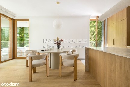 Apartament z tarasem widokiem na zieleń