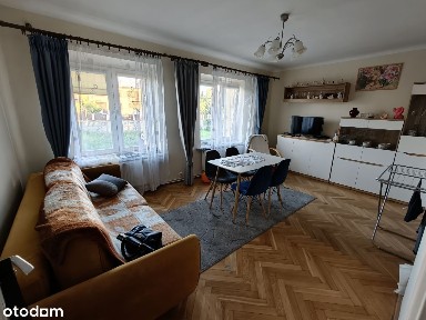 Mieszkanie z ogródkiem w Białogonie, 53 m²