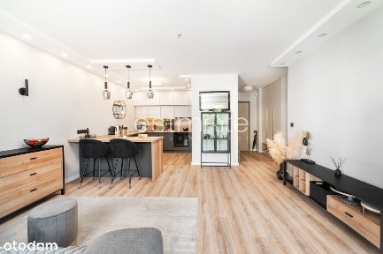 Duży salon z kuchnią | 73 m² | Duży balkon 7 m²