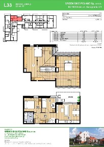 Penthouse w centrum Śremu |92,20 m² (117,12 m²) | 5 pok.|Balkon 9,36 m2