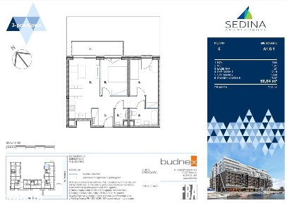 Sedina | apartament 3-pok. | B3.8.5