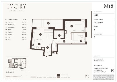 Apartament w butikowej inwestycji Ivory