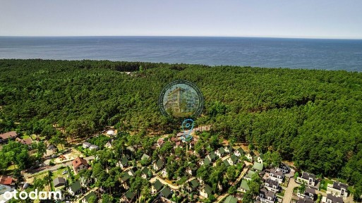 Bliźniak 350m od plaży wśród lasu