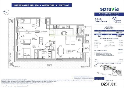 4-pokojowe mieszkanie 79m2 + ogródek Bezpośrednio