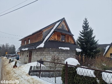 Dom z działką w Kościelisku z widokiem na Giewont