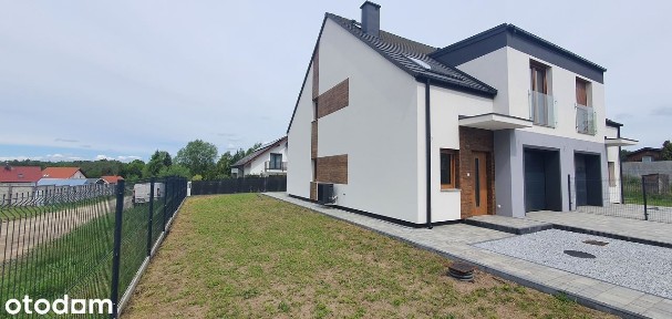 Nowy dom jednorodzinny w zabudowie bliźniaczej