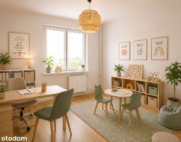 Lokal 58m² na BIURO/GABINET • 3 pokoje • PARTER • Parking • Bałuty