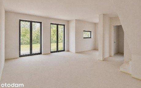 Dom z garażem 143 m², 275 m² działka, widok na stawy