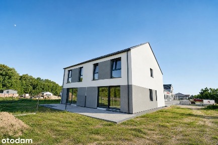 Nowy bliźniak | 122 m² | działka 500 m² | garaż | Jelcz-Laskowice