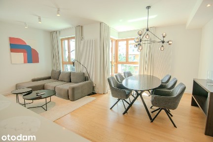Czteropokojowy apartament na Woli