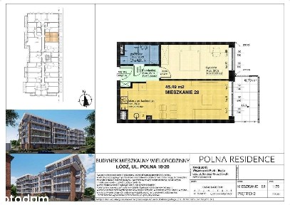 Ustawne Mieszkanie Polna 18 Residence | M23