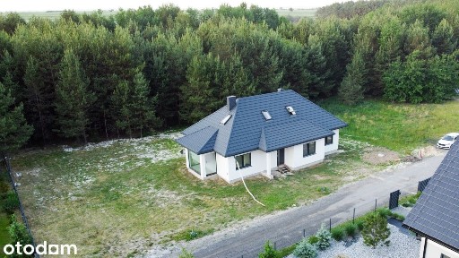 Nowy dom w lesie 145 m² | działka 12,2 ar | 4 km od miasta