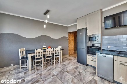 Przestronne mieszkanie 73,8m².Bardzo duża kuchnia, w pełni wyposażone.