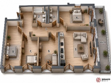 Przedsprzedaż| 4-pok mieszkanie| 101.6 m²| Czyżyny