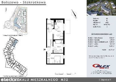 Bolszewo Mieszkanie 3 pokojowe