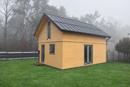 Dom szkieletowy całoroczny 70m2