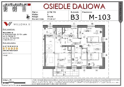 Osiedle Daliowa II - 4P+AK