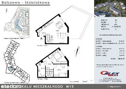 Bolszewo Mieszkanie 3 pokojowe