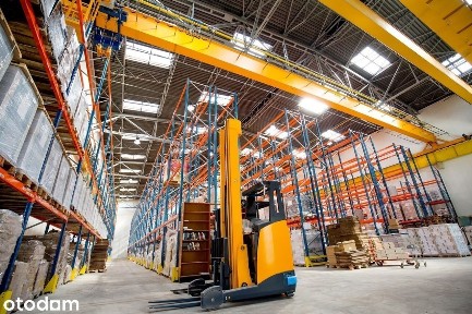 Hala produkcyjno-magazynowa 1800m² z suwnicami, Warszawa Bielany