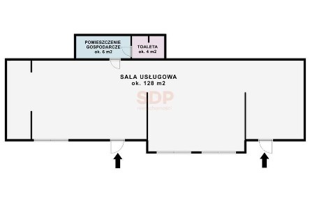 Lokal usługowy 135 m2 na Osiedlu Malowniczym