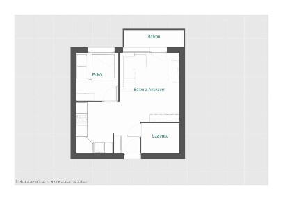 REZERWACJA ! MIESZKANIE Z BALKONEM | MOŻLIWOŚĆ 2 POKOI | OK. 30 m²