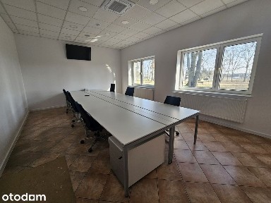 Przestronne i jasne biura do wynajęcia -łącznie ok. 292 m2,ok.Komornik
