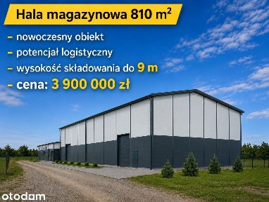 -Magazyny inwestycyjne -30 km od W-wa (450 m² )