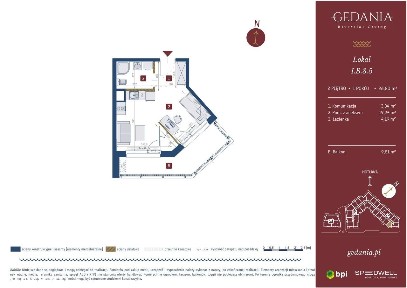 1-pokojowe mieszkanie 26m2 + balkon Bezpośrednio