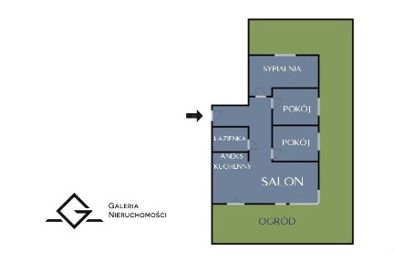 Nowe z Ogródkiem 100 m2 | Garaż | Widok na las