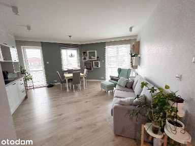 KOMFORTOWE, JASNE MIESZKANIE 49,32m2 z garażem i komórką lokatorską