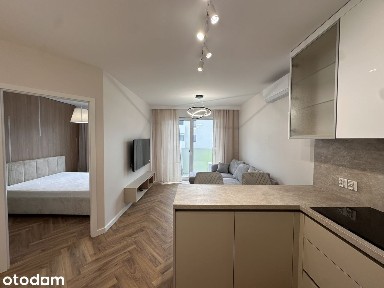 Bez prowizji, bez PCC 2-pokoje Jagodno - Balkon - Klimatyzacja