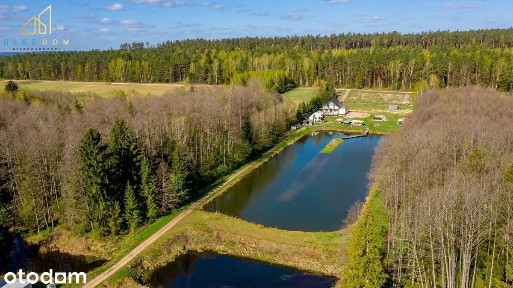 Wyjątkowe miejsce, działka z dużym stawem