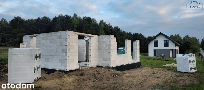 Nowy dom - 117,45m2 - 4-pokojowy - Duża działka
