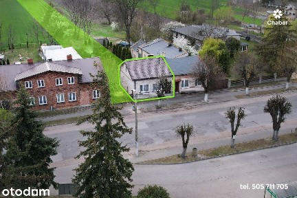 Dom do zamieszkania w centrum Dąbrowic, 2 pokoje, około 50 m2