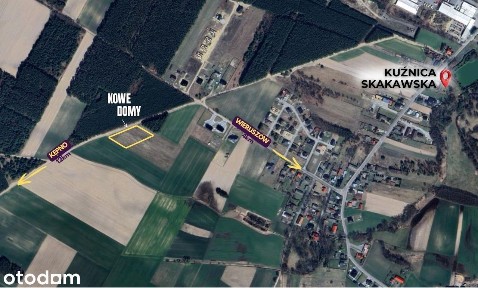 Dom przy lesie | Dobrydział | 4 km od Wieruszowa