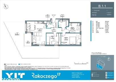 1-pokojowe mieszkanie 73m2 + ogródek