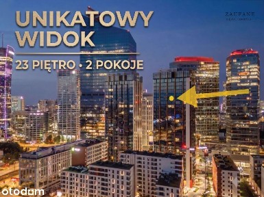 Apartament z pięknym widokiem na Warszawę
